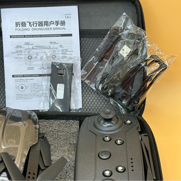 E99 Drone With Camera, Foldable RC Drone, Remote Control Drone Toys - Picture 10 of 16